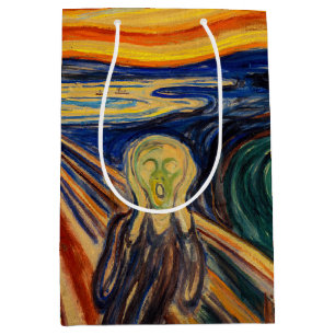Sacola Para Presentes Média Edvard Munch - O Gritar 1910
