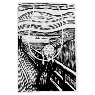 Sacola Para Presentes Média Edvard Munch - O litógrafo do Gritar