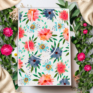 Sacola Para Presentes Média Elegante Primavera Boho Chic Dourado Floral Flor S