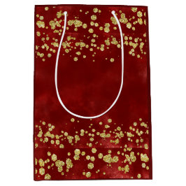 Sacola Para Presentes Média Elegante Rustic Bohemian Bag