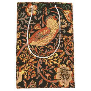 Sacola Para Presentes Média Elegante Trendy William Morris Paper Napkin