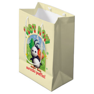 Sacola Para Presentes Média Elf o Filme Não Agora Puffin Ártico!