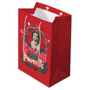 Sacola Para Presentes Média Elf - Sorrir é o meu favorito