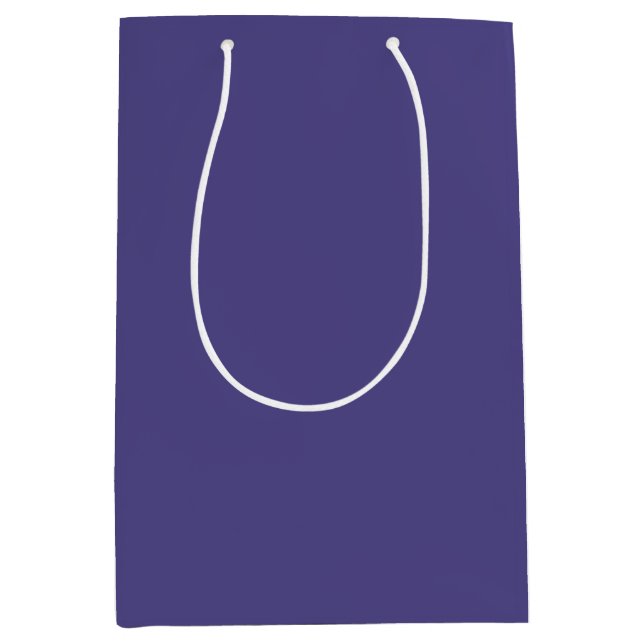 Sacola Para Presentes Média Em Branco Crie o Seu Próprio (Frente)