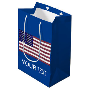 Sacola Para Presentes Média England Flag Medium Gift Bag