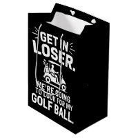 Entre Perdedor Carrinho de Golfe Procure Minha Bol