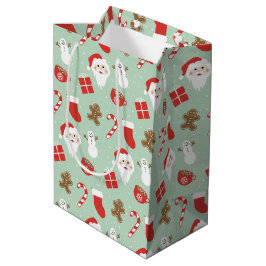Sacola Para Presentes Média Época de Natal