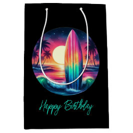 Sacola Para Presentes Média Escape do surfboard