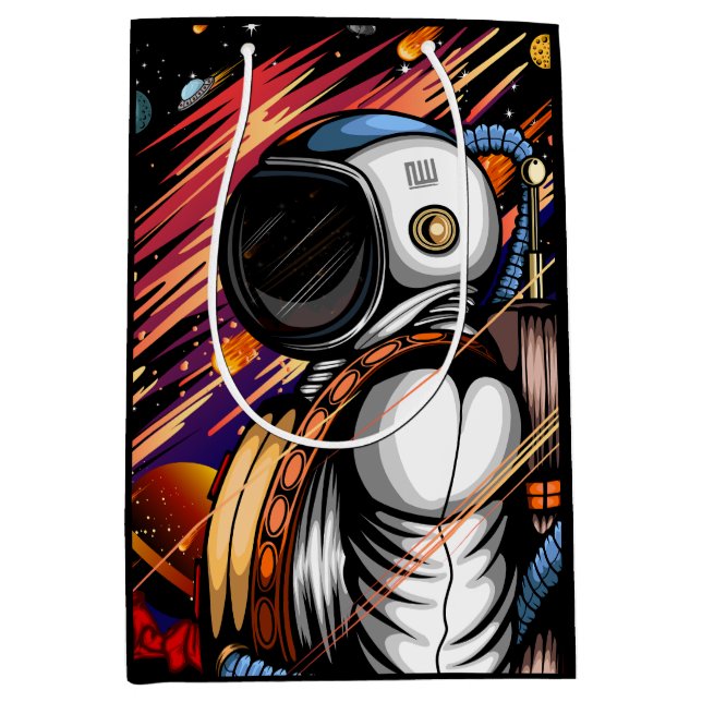 Sacola Para Presentes Média Espaçador (Frente)