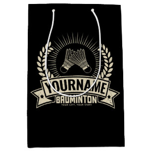 Sacola Para Presentes Média Esportes de Raquete de Tênis de Badminton Personal