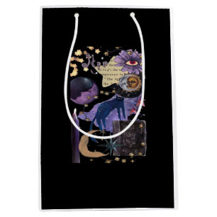 Sacola Para Presentes Média Estética Whimsigoth 90s