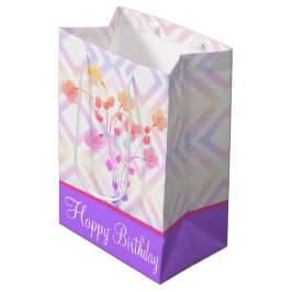 Sacola Para Presentes Média Estilo de Bolsa de Papel - Saco de aniversário em