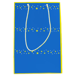 Sacola Para Presentes Média Estrelado
