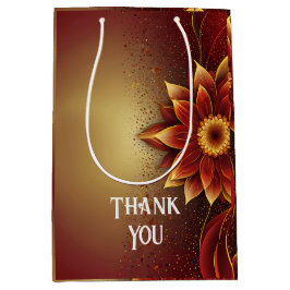 Sacola Para Presentes Média Eternal Bloom: Uma Celebração do Amor por Eterno