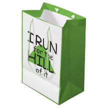 Eu corro para o Capitólio © - Funny Runner Gift Ba