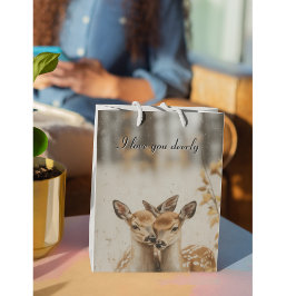 Sacola Para Presentes Média Eu te amo muito