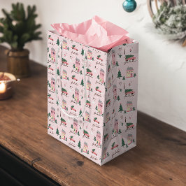 Sacola Para Presentes Média Fa La Home Para A Cidade De Férias E O Retro Van R