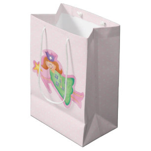 Sacola Para Presentes Média Fada do aniversário