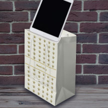 Falso Ouro FleurDeLis em Marfim