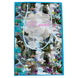 Sacola Para Presentes Média Fantasia Outros mundos nas Nuvens