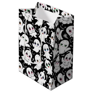 Sacola Para Presentes Média Fantasmas do Bebê assustam o bom humor do Dia das