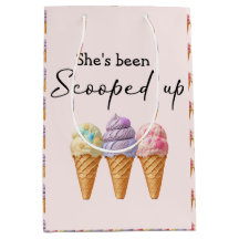 Favor de Brinde de Casamento de Verão de Sorvete