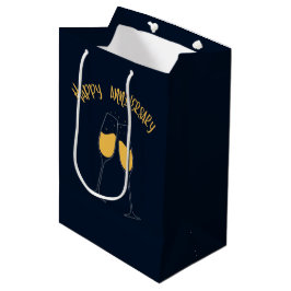 Sacola Para Presentes Média Feliz aniversário