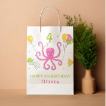 Feliz aniversário de polvos