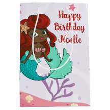 Feliz aniversário! Sereia Negra Sob O Mar