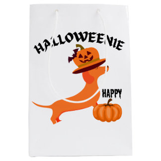 Sacola Para Presentes Média Feliz Halloween Harley