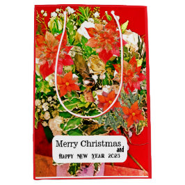 Sacola Para Presentes Média Feliz Natal!