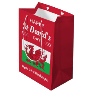 Sacola Para Presentes Média Feliz Rua do dia de David Gàquilo Dewi Hapus 2