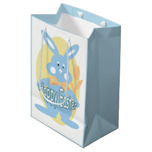 Sacola Para Presentes Média Felz pascoa Bunny MGB
