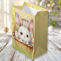 Felz pascoa vibrante em fundo amarelo