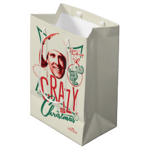 Sacola Para Presentes Média Férias De Natal Loucas Sobre O Natal