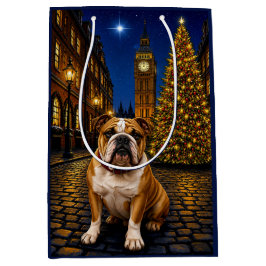 Sacola Para Presentes Média Férias do Bulldog