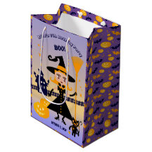 Festa de aniversário de bruxa de fantasia do Hallo