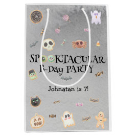 Sacola Para Presentes Média Festa de crianças de aniversário Spooktacular