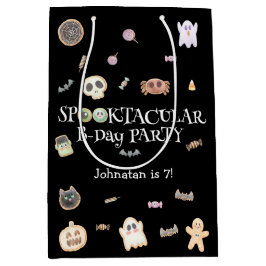 Sacola Para Presentes Média Festa de crianças de aniversário Spooktacular
