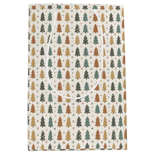 Sacola Para Presentes Média Festive Harmony Gift Bag (Frente)