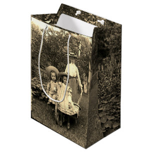 Sacola Para Presentes Média Filhas-mãe do Jardim Herdeiro do 1890