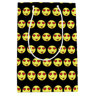 Sacola Para Presentes Média flirt emoji