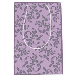 Sacola Para Presentes Média Floral