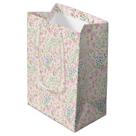 Sacola Para Presentes Média Floral Heaven Gift Bag