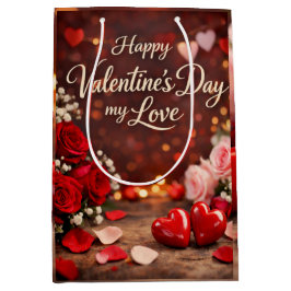 Sacola Para Presentes Média 'Forever Your Valentine' Gift Bag