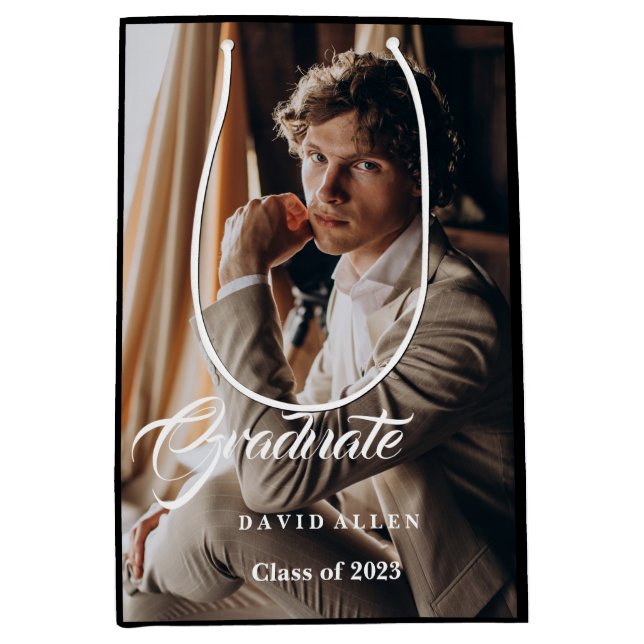 Sacola Para Presentes Média Formando Gift Bag (Frente)