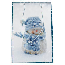 Foto de um bonitão de neve no inverno - Natal