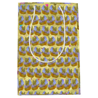 Sacola Para Presentes Média Fox named Dice