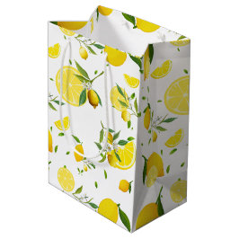 Sacola Para Presentes Média FRUTA DE VERÃO DO CICLO TROPÓPICO LÍNGULOS de lara