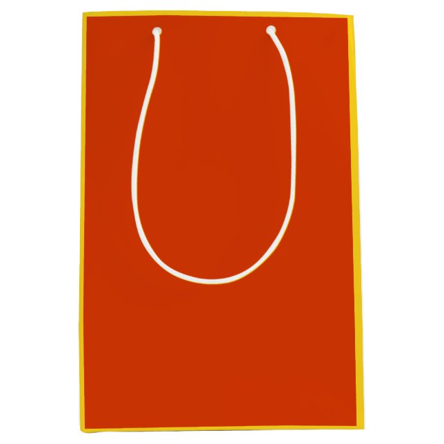 Sacola Para Presentes Média Fumos e chamas (Frente)